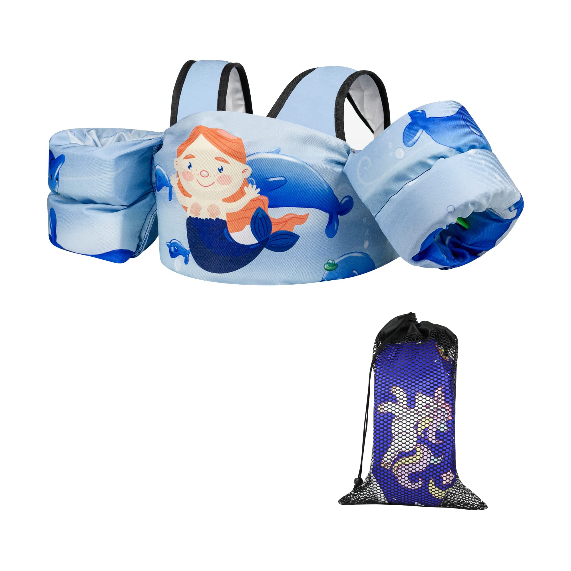Toddler Swim Vest Gogokids Kids Swim Vest Float Life Jacket Boys Girls ...