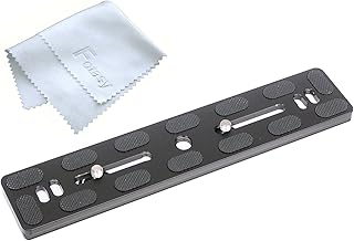 Fotasy 200mm Arca Swiss Plate, Quick Release Plate, Long Arca Type Plate, Tripod Quick Release Plate fits Arca-Swiss Universal Standard Clamp for DSLR Camera Lens Tripod Ballhead