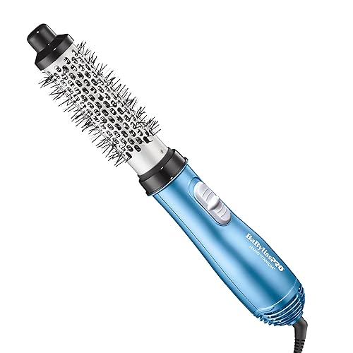 BaBylissPRO 1 1/4" Soft Bristle Hot Air Brush for Hair Styling