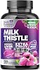 Milk Thistle Supplement - Advanced Liver Cleanse Detox & Repair with Dandelion Root Extract - Natural Milk Thistle Silymarin Marianum Extract Liver Health Support, Non-GMO, Bottled USA - 60 Capsules