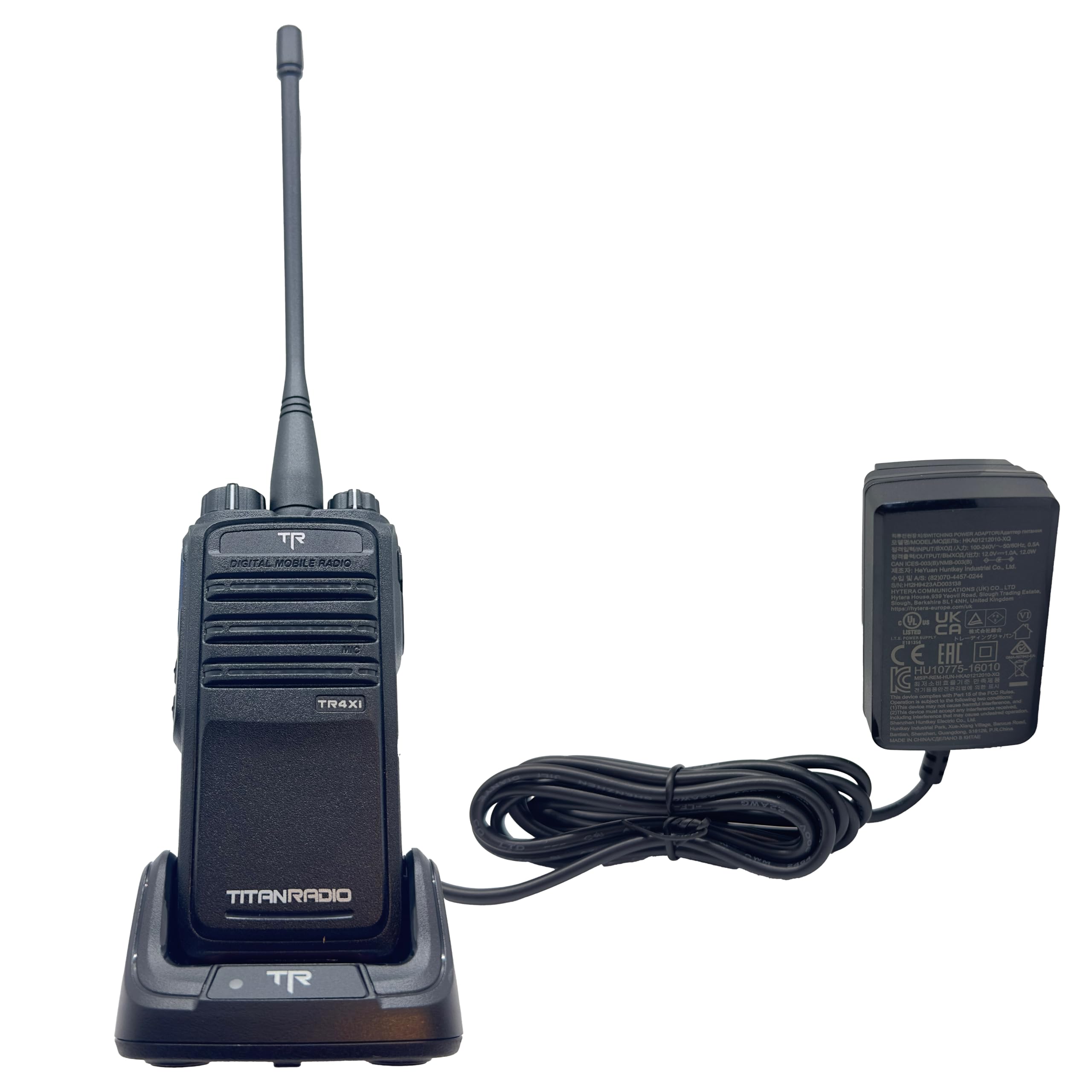 Titan Radio TR4X Four Watt Five Mile Range Digital Mobile Radio DMR