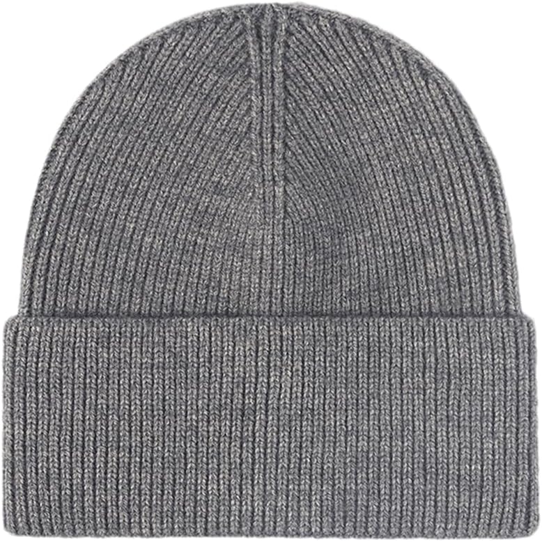 Fnfmrfmr Knit Beanie Hat Solid Winter Thicken Warm Skullies Beanies Casual Hat Cap Unisex