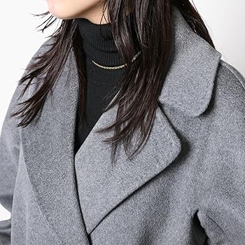 極美品✨艶感美しい ベルテッドコート ハンドステッチ RESINAマックスマーラ 新品同様‼️マックスマーラ 艶感美しい アイコン ベルテッド