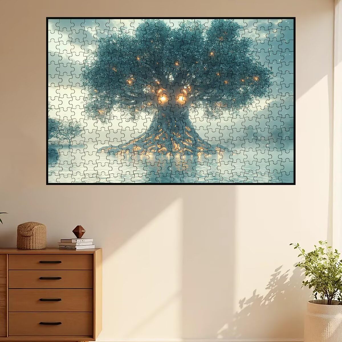 5000 sztuk puzzli dla dorosłych, puzzle z drzewem dla dorosłych, 5000 sztuk, ocean, trudna gra dla całej rodziny, klasyczne drewniane układanki, odpowiednie do dekoracji wnętrz, prezenty -3777