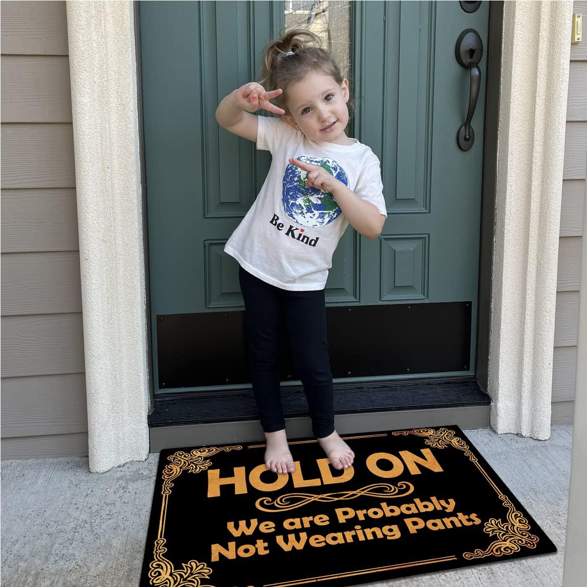 Hold On We are Probably Not Wearing Pants Doormats for Outdoor Entrance Home Entrance Rugs Indoor, Entryway Rugs Indoor Non Slip Door Mat Indoor Floor Mats for Home 31.5"X20"