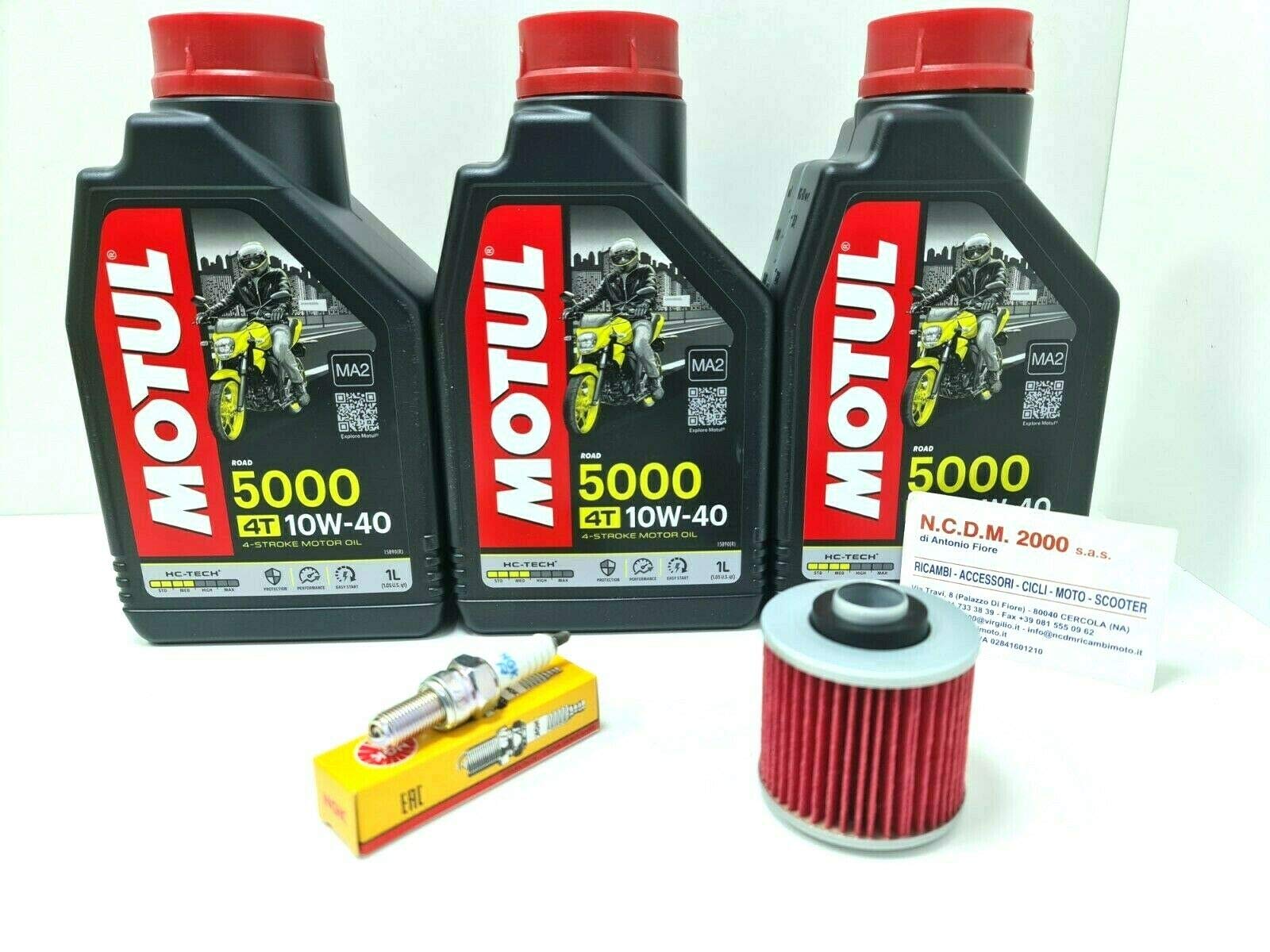 KIT TAGLIANDO YAMAHA XT X XT R XTX XTR MT 03 660 OLIO 5000 10W40 FILTRO OLIO CANDELA
