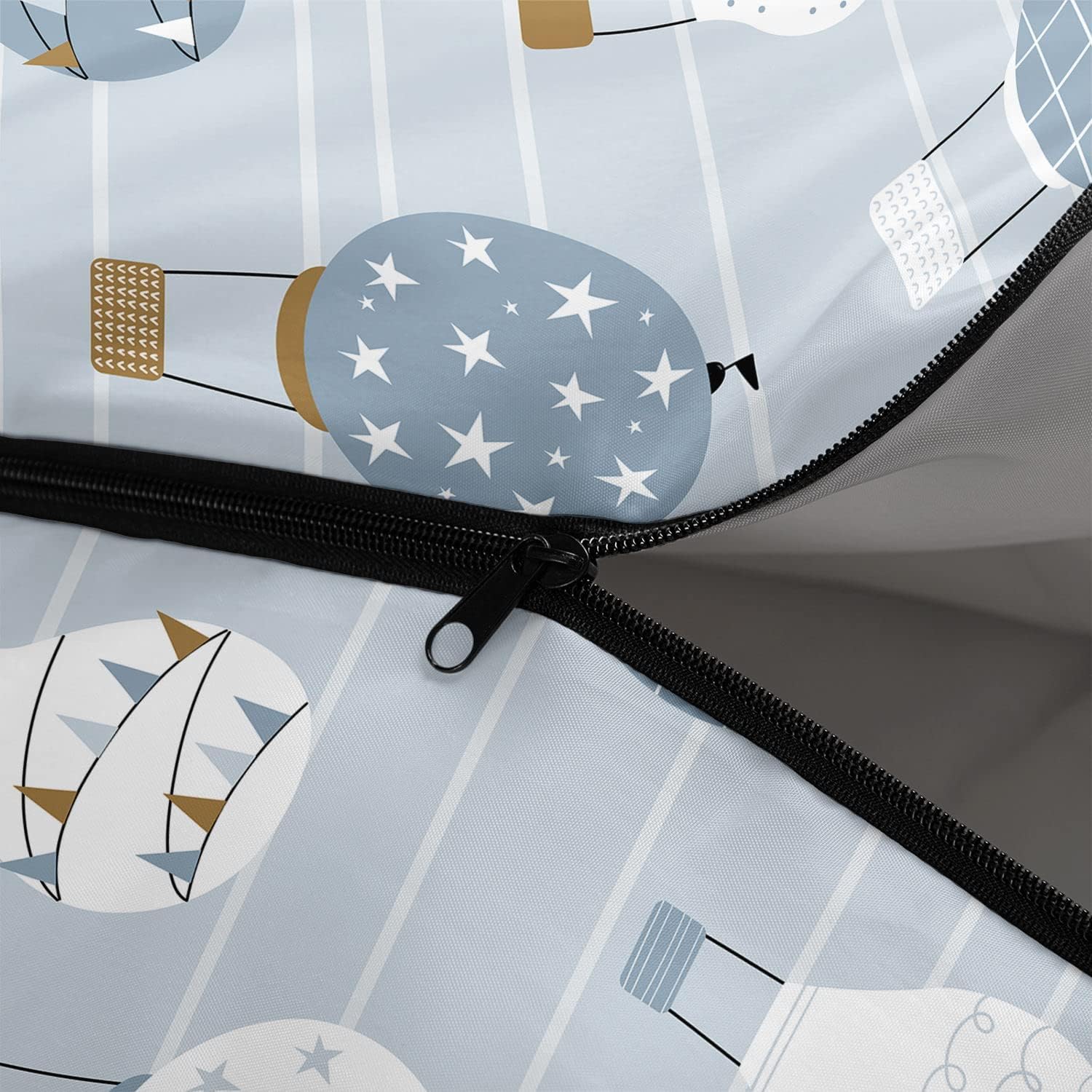 Kids Sleeping Bag for Boys Girls,Hot Air Balloon-Lightweight Warm Portable Outdoor Indoor-Waterproof Cold Weather Resistant Sleeping Bag for Camping Hiking(Hot Air Balloon)