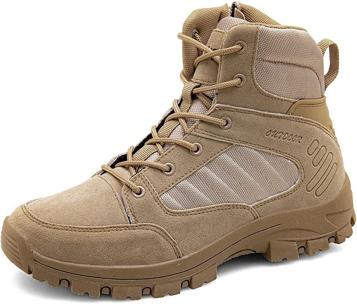 Yytcsjz High-Tops Combat Shoes, Tactical Boots, Outdoor Jungle Desert Camouflage Military Boots, Suitable for Outdoor, Leisure, Work, Walking, Hiking, Running
