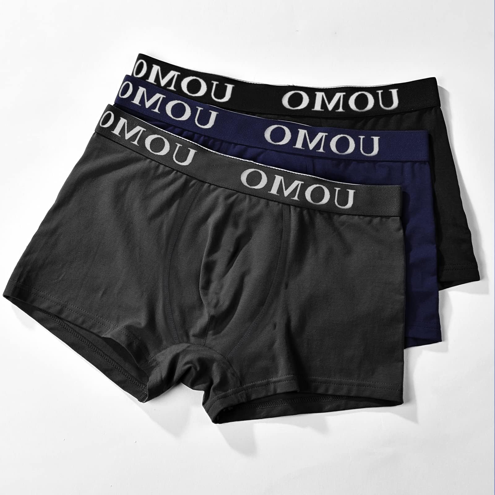 Poligono Boxer Uomo Cotone Set 6 Pezzi, Mutande Uomo Boxer Confortevolezza, Elasticizzato, Traspirabilità, Resistente, Intimo Maschile (S - 6XL)