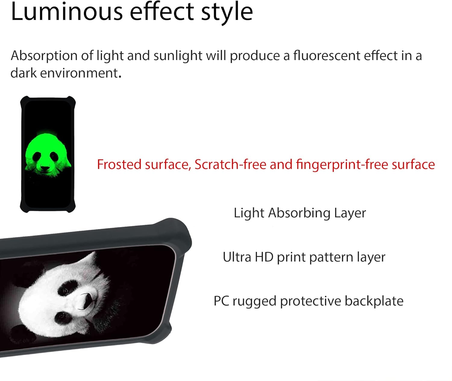 Case for Peaq PSP 400 Case Compatible with Peaq PSP 400 Phone Case Cover [with Tempered Glass Screen Protector][PC + TPU 2 in 1] YGH-HBX