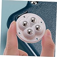 Vista 9 de VILLCASE 4 unidades de contenedores de almacenamiento autoadhesivos para juguetes, cubo de almacenamiento de metal, mini basurero, ruedas de alta
