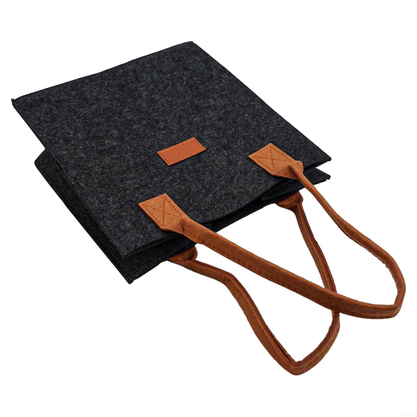 à Vin Feutre 6 Cases 25x18cm Transport à Vin Feutre 6 Cases(2pcs)