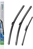 Vista 26 de ATTKE Limpiaparabrisas para todo tipo de clima, limpiaparabrisas delantero de 26 pulgadas + 22 pulgadas y limpiaparabrisas trasero de 11 pulgadas