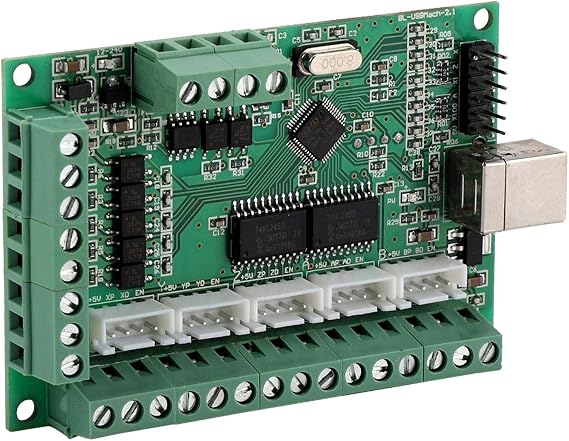 USB CNC Breakout Board Interface Card CNC MACH3 Interface Board Motion Engraving Machine Control USB Cable