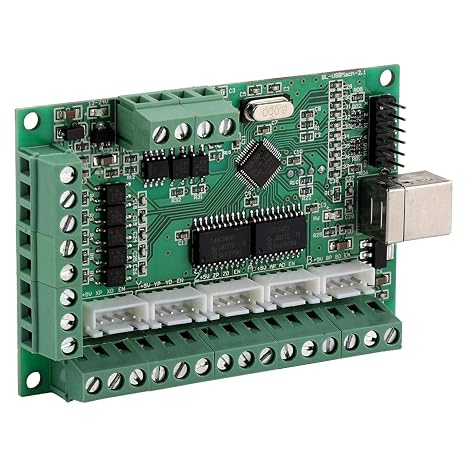 USB CNC Breakout Board Interface Card CNC MACH3 Interface Board Motion Engraving Machine Control USB Cable