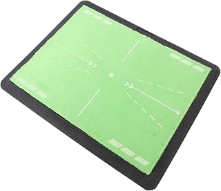 SPYMINNPOO Golfing Training Mat, Improve Patience Skid Resistance Golfing Practice Hitting Mat Swing Pad for Indoors Outdoors