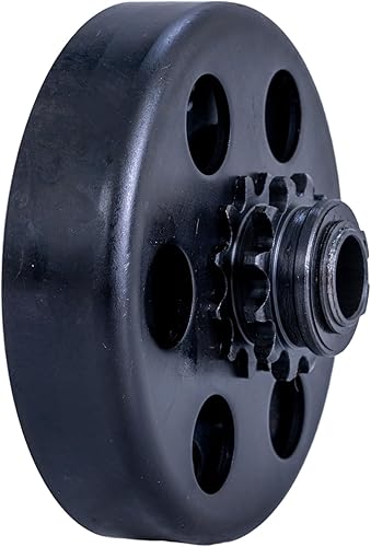 Miniatura 6 de AlveyTech Conjunto de embrague con eje de 58 pulgadas y piñón de cadena #35 de 12 dientes para Go-Karts Coleman CK100 y SK100