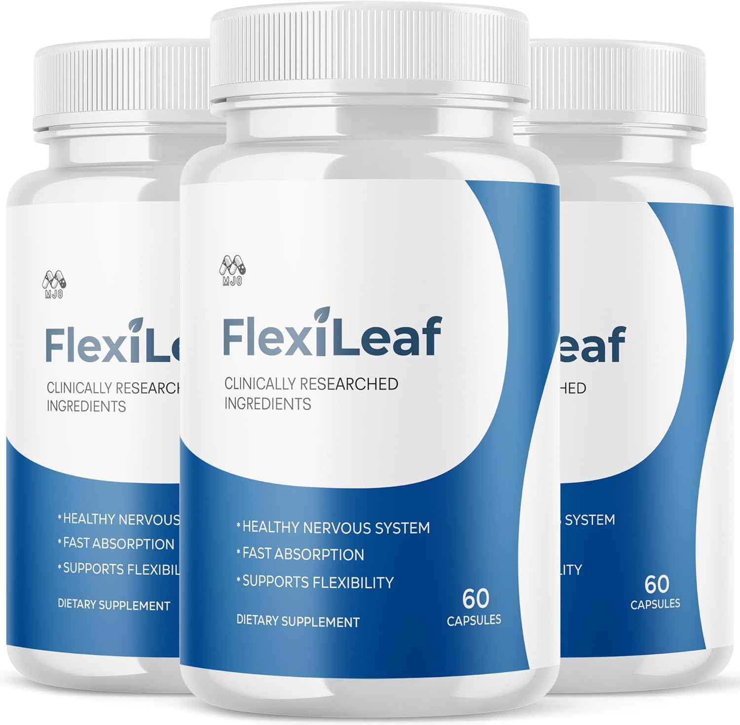 (3 Pack) Flexileaf Capsules, Official Flexileaf Pills with All Natural Ingredients, Advanced Health and Overall Wellness Multivitamin Supplement Maximum Strength Support Formula (180 Capsules)