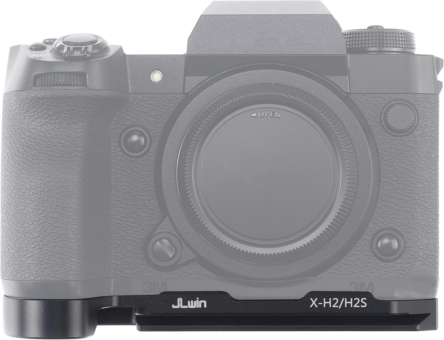 Hersmay Quick Release Baseplate Plate for Fujifilm Fuji X-H2/X-H2S Mirrorless Camera Compatible with Arca-Swiss Standard Tripod Ballhead
