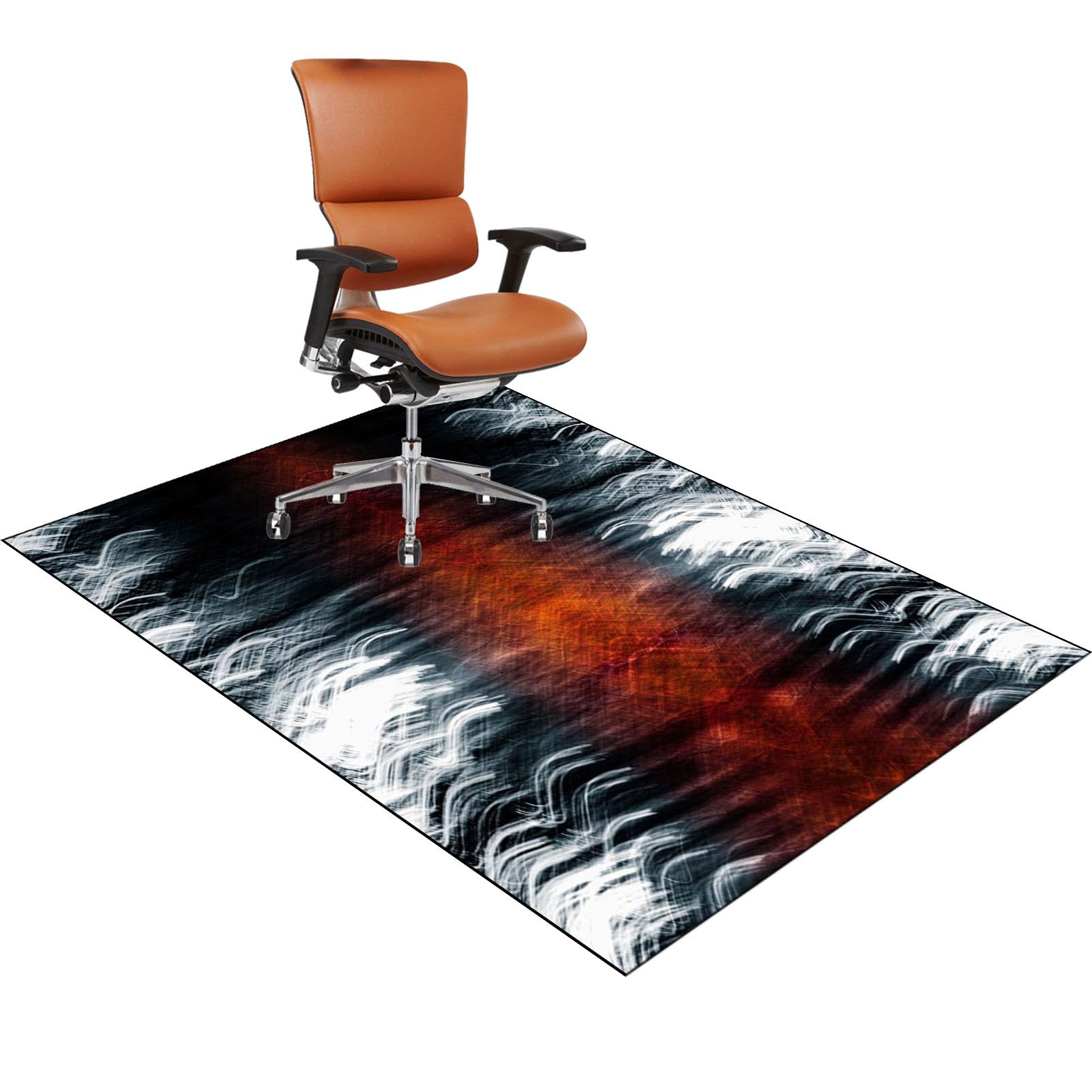 Office Chair Mat for Hardwood Floor, Carpet Protector Chair Mat, Large Anti-Slip Desk Chair Mat for Carpet Floors, Computer Chair Mats, Floor Protector Mat for Office Home, Non-Slip 140 x 180 cm