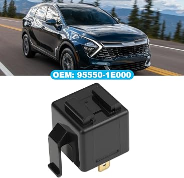 2pcs 3 Pin Turn Signal Relay for Cars 95550-1E000 Compatible with Kia