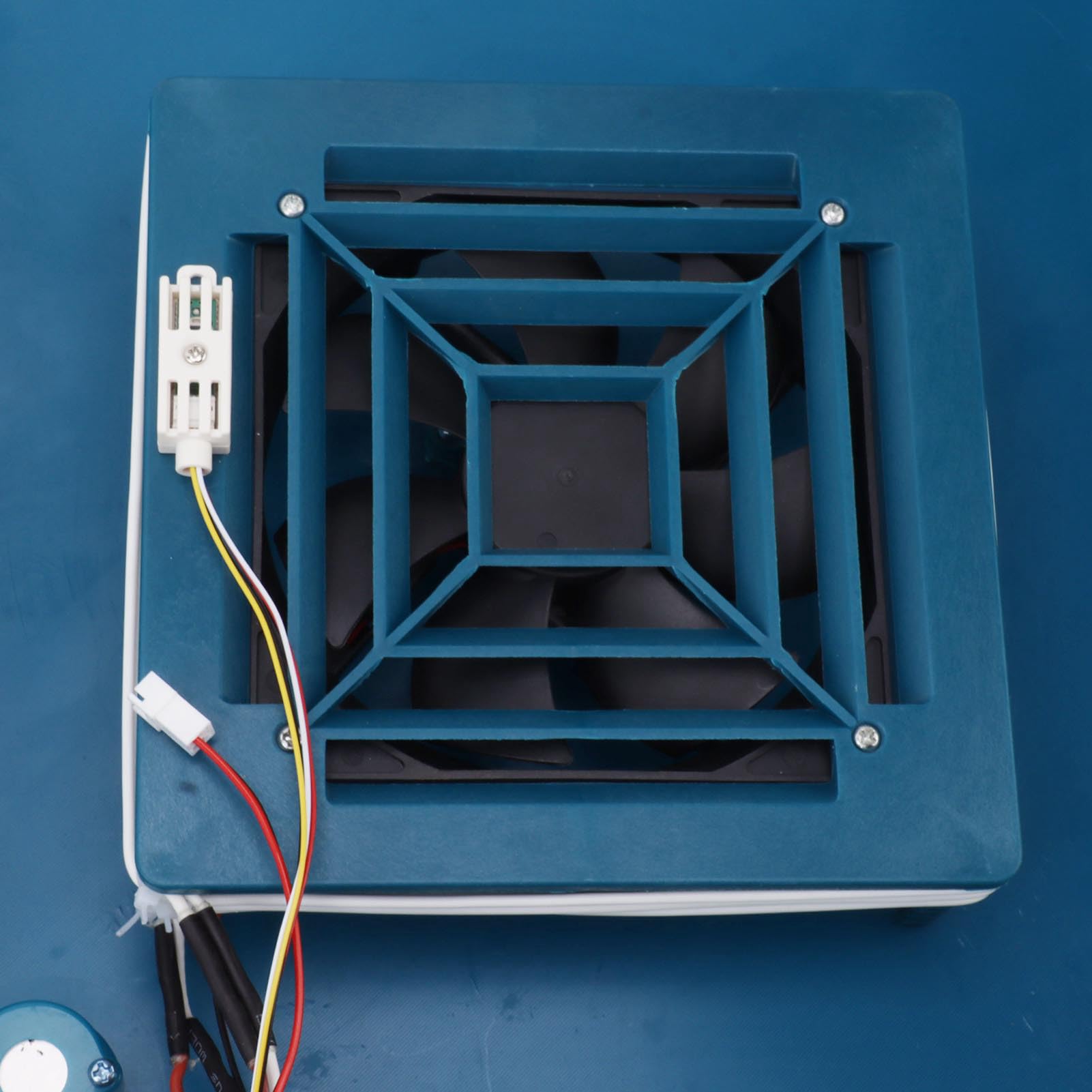 36 Huevos Incubadora ABS Máquina de Incubación de Aves de Corral Digital con Control Automático de Temperatura Sistema Eléctrico Dual para Pollos Ganso Pato Azul (Enchufe