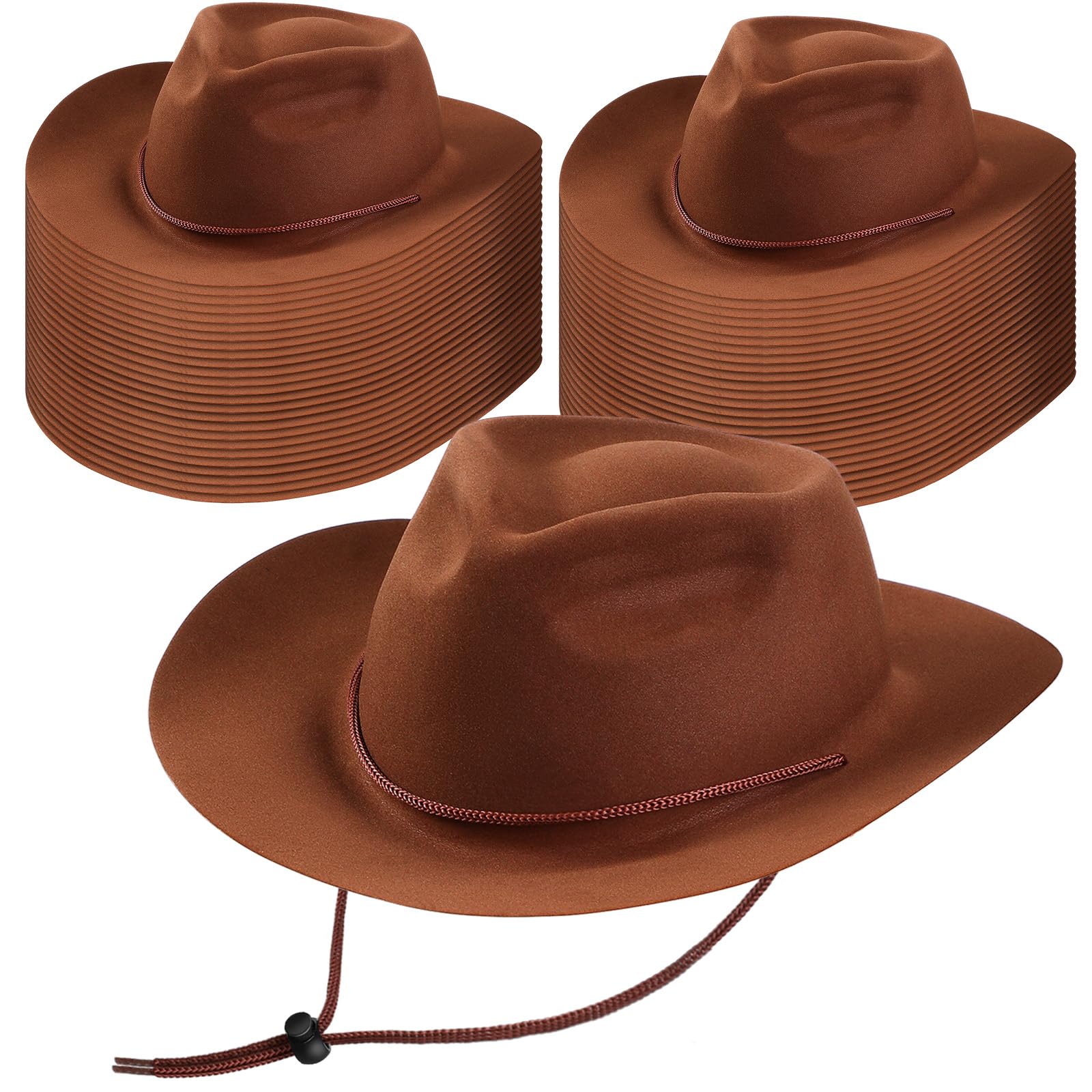 Mepase Cowboy Hats Bulk Felt Western Party Hat Men Women