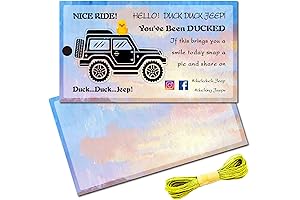 You've Been Ducked Game Tags Duck Tags Card 50 Pack Kit