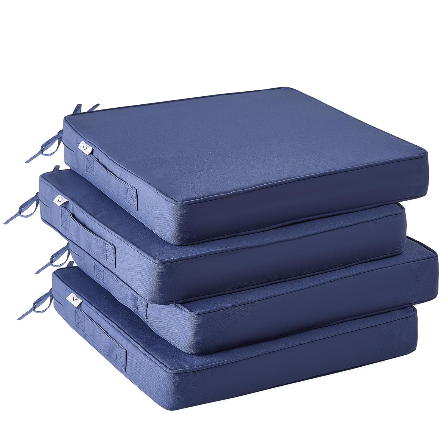 IPYNBAP Outdoor Chair Cushions Set of 4 -Waterproof Outdoor Seat Cushions for Patio Furniture Patio Chair Cushion with