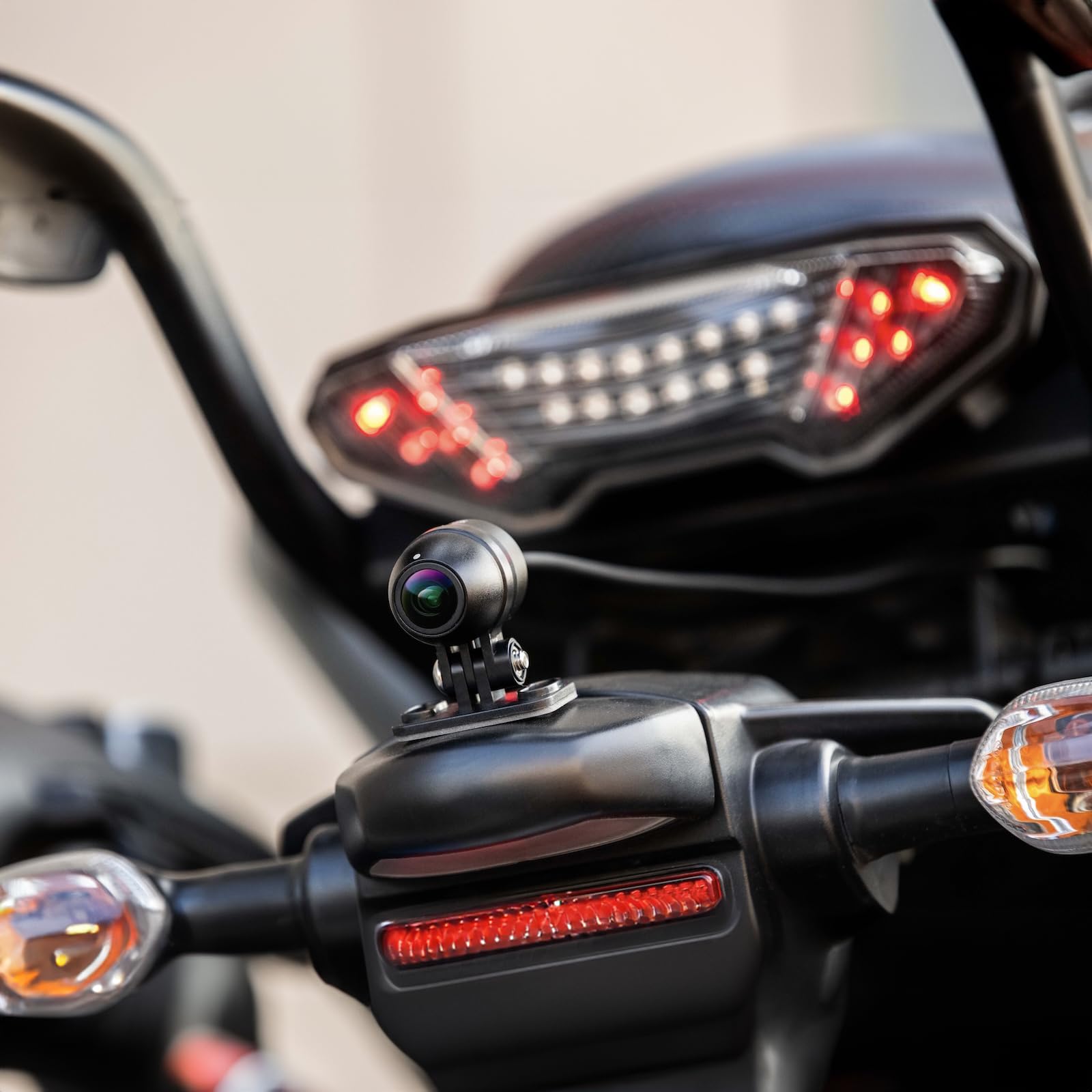 Midland BikePlay Guardian, Motorrad Multimedia, CarPlay - Mit Touchscreen, 2 Kameras und 2 Reifendrucksensoren, C1636