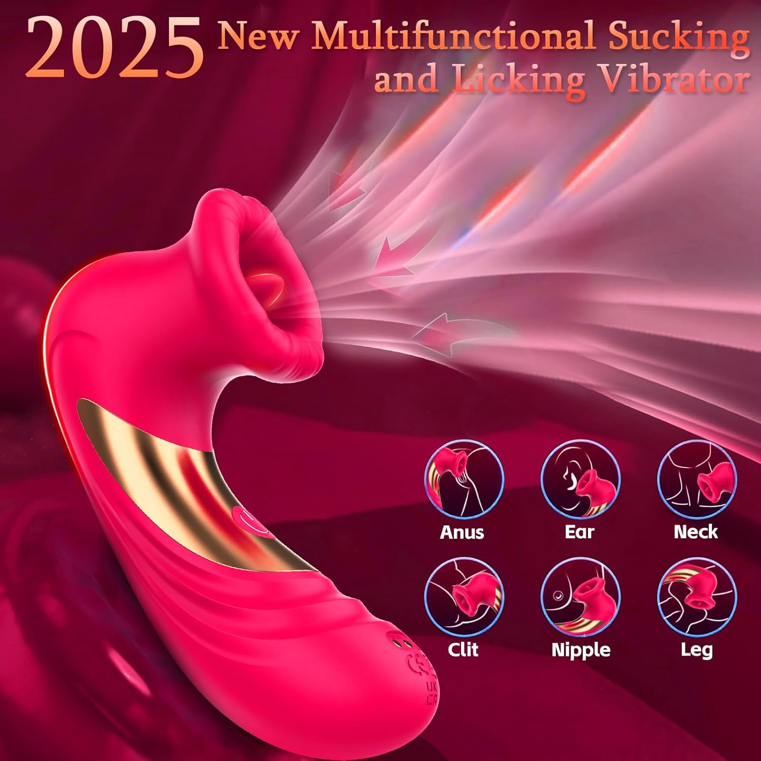 Vibrator Adult Sex Toys For Women - Adult Toys Clit Sucker With APP Control 10 Licking & Sucking Modes For Women Clitoral Nipple Anal,Rose Toy Sex Toy G-Spot Vibrators,Adult Sex Toys Games for Couples