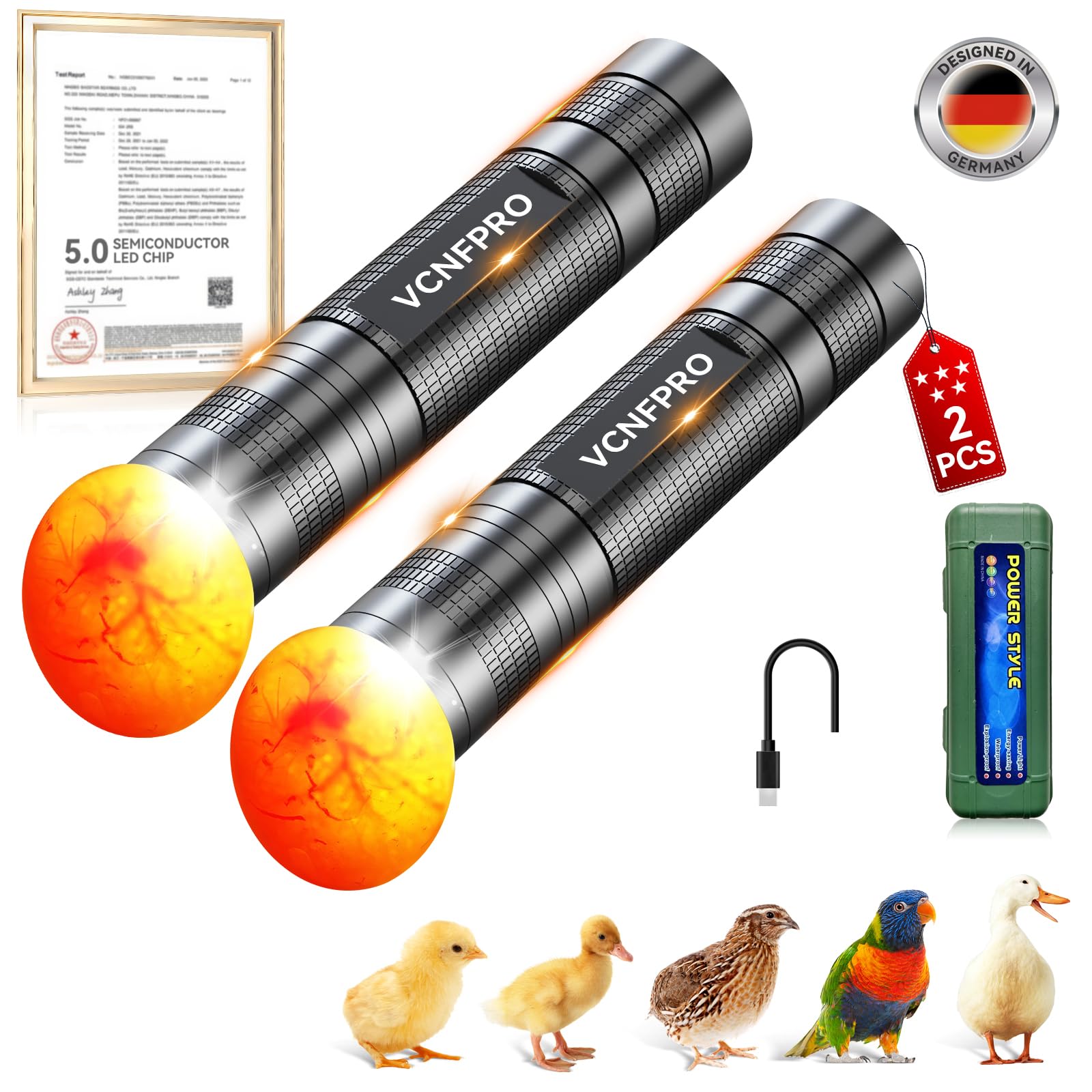 VCNFPRO 3.0 Upgrade Egg Candler Light