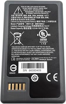 99511-30 Replacement Battery Compatible with Trimble 10.8V 6500mAh, Rechargeable Battery Compatible with Trimble S3 S5 S6 S7 S9 VX SX10 SX12 Total Station & X7 X9 Scanner