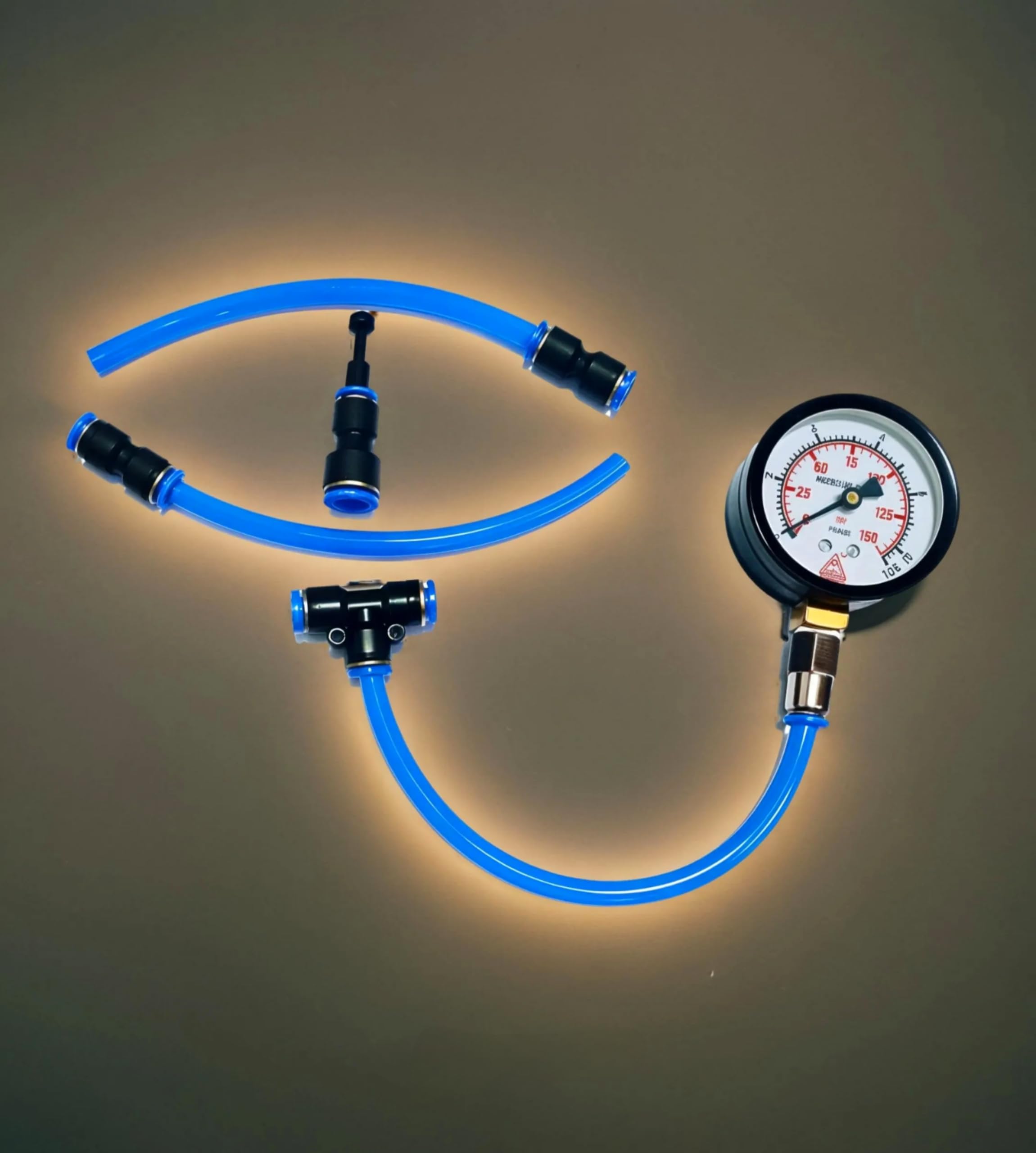 DANLITE TOOLS TECHNICIAN Fuel Pressure Testing Device with Heavy Quality Unbreakable