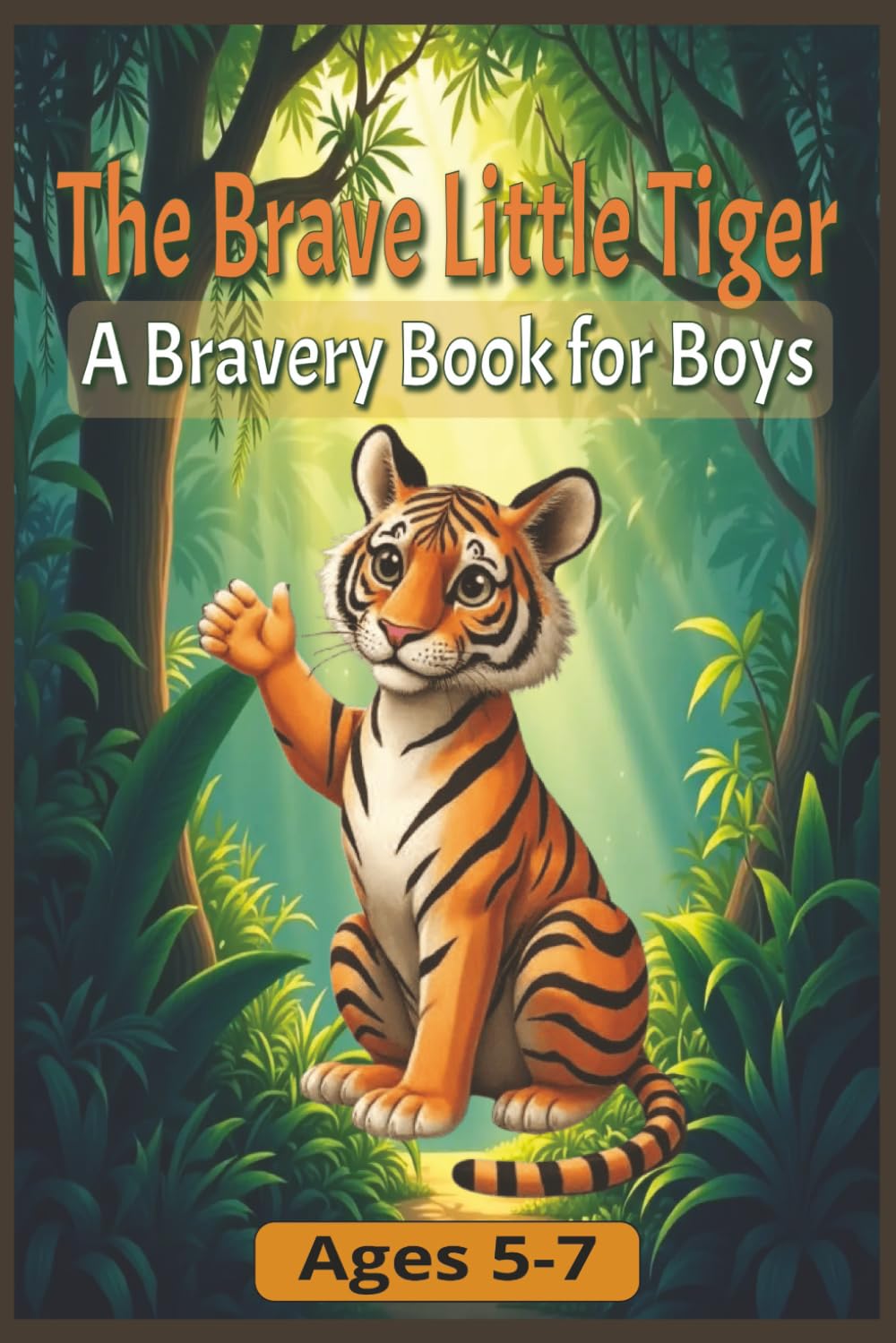 The Brave Little Tiger: A Bravery Book for Boys