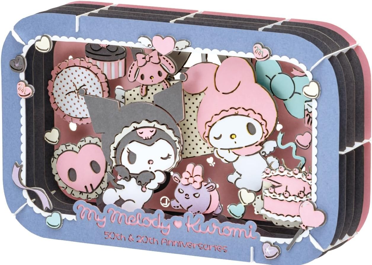 ensky - Sanrio - My Melody and Kuromi, Paper Theater Craft