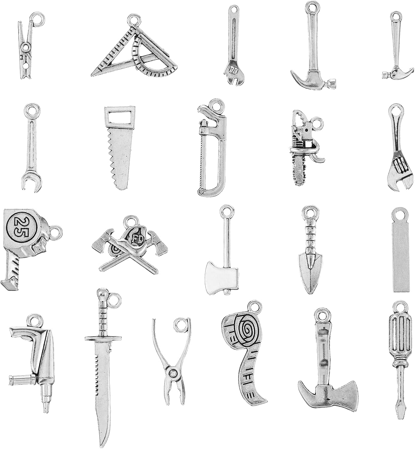20pcs Miniature Dollhouse Tools Set Home Repair Multi-Tool Model
