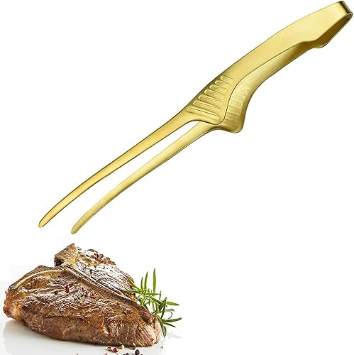 Pinzas para parrilla de acero inoxidable, pinzas coreanas japonesas para barbacoa, pinzas autoportantes, utensilios de cocina para camping,