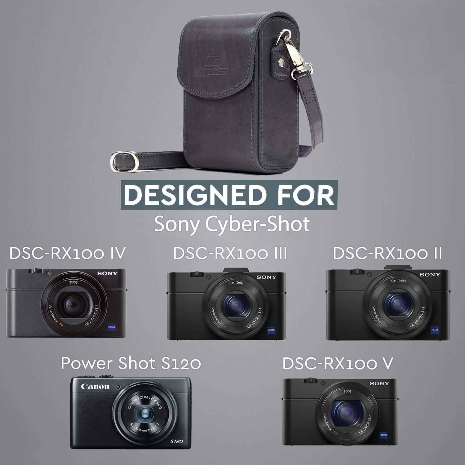 Amazon.co.jp: MegaGear Sony Cyber-shot DSC-RX100 VI, DSC-RX100 V