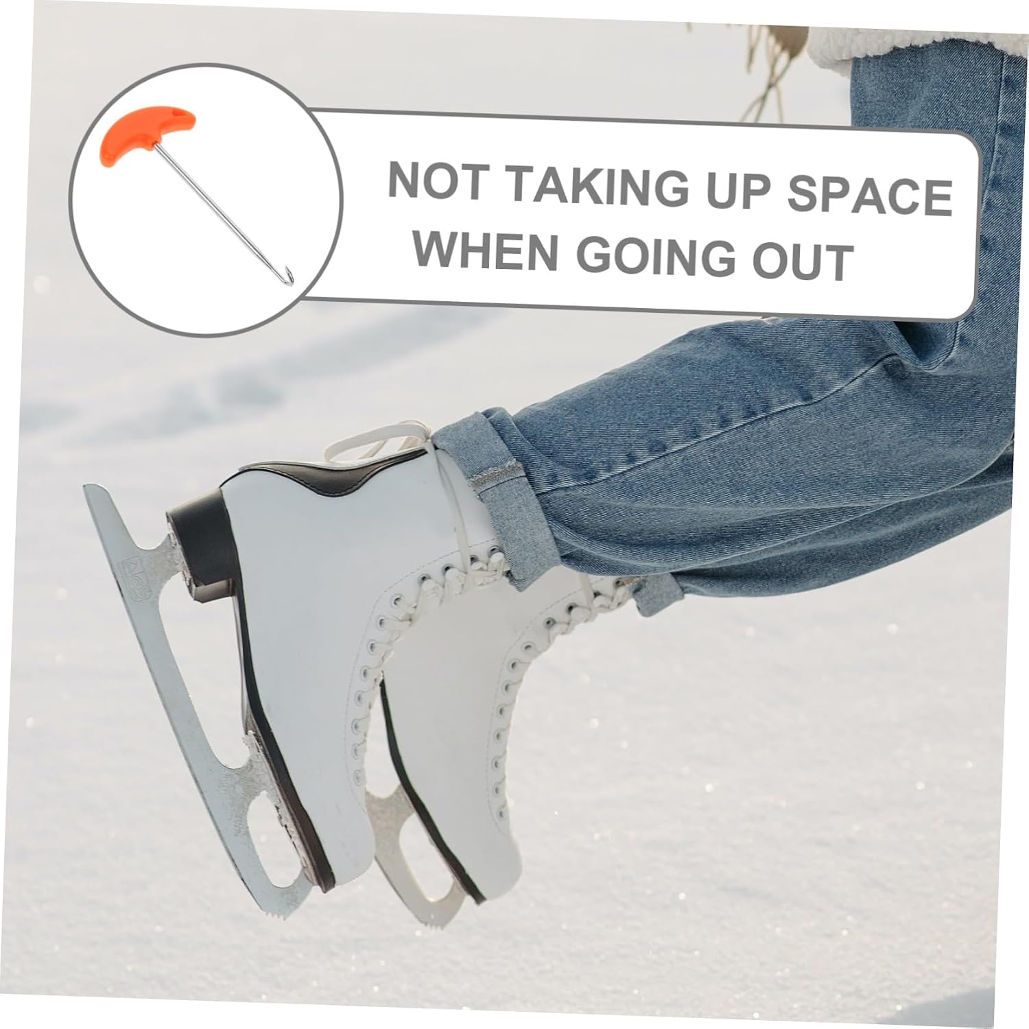 VICASKY Shoelace Tightener T-Shaped Shoelace Pullers er Skate Shoelace Pullers Lace Tightening Tool Portable