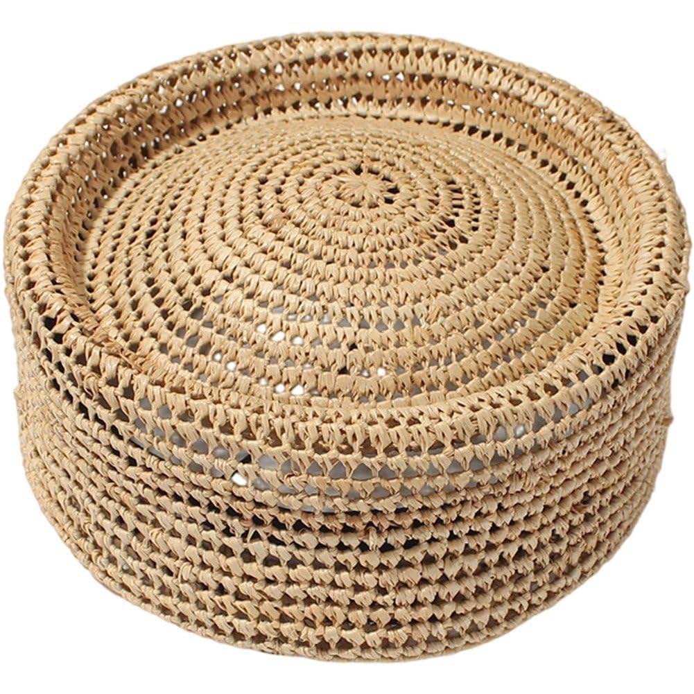 Woven Pillbox Hat Elegant Beret Hats for Women Vintage Church Derby Hat Artist Painter Hat for Summer Wedding Party