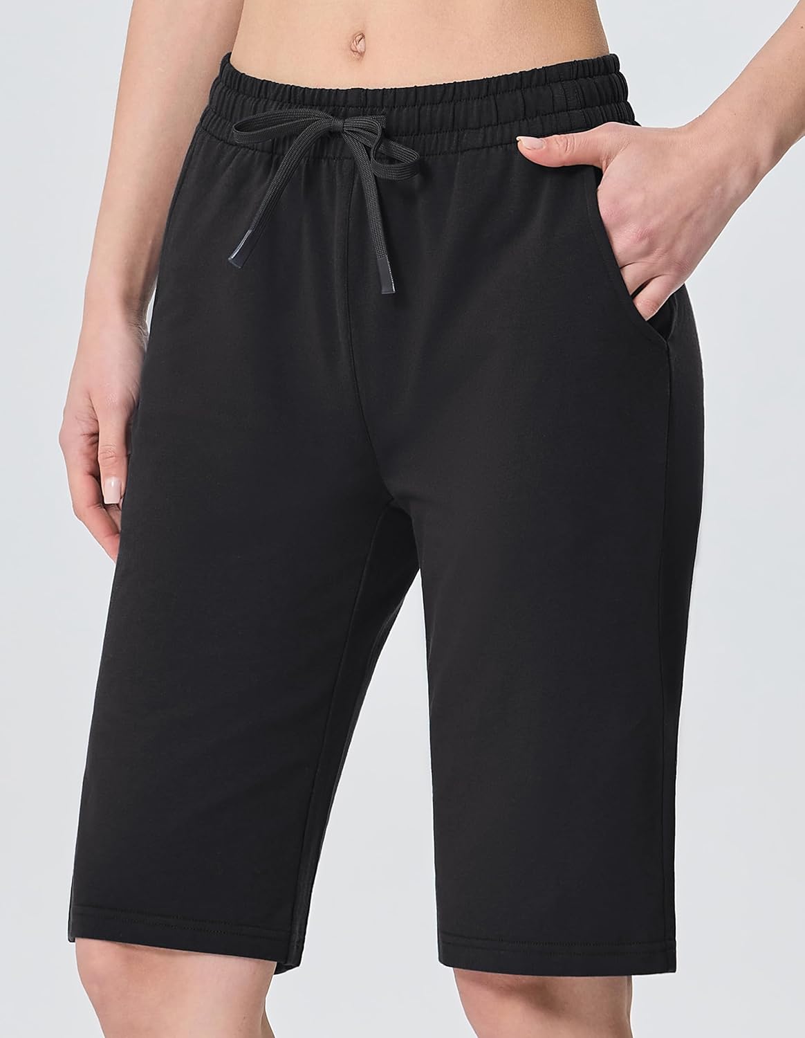 SPECIALMAGIC Bermuda Shorts for Women – Athletic Shorts for Women with Pockets, for Women Walking Athletic Workout - Image 3