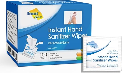 germ x hand sanitizing wipes singles 100 individually wrapped