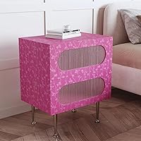 Vista 7 de CRE8TIVE Papel tapiz de seda texturizado para dormitorio de niñas, 12 x 354 pulgadas, papel adhesivo rosa sólido, impermeable, extraíble, hojas