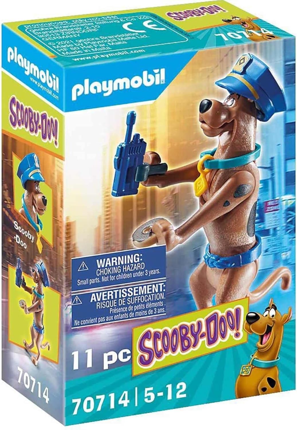 Playmobil - Scooby-Doo! Collectible Police Figure