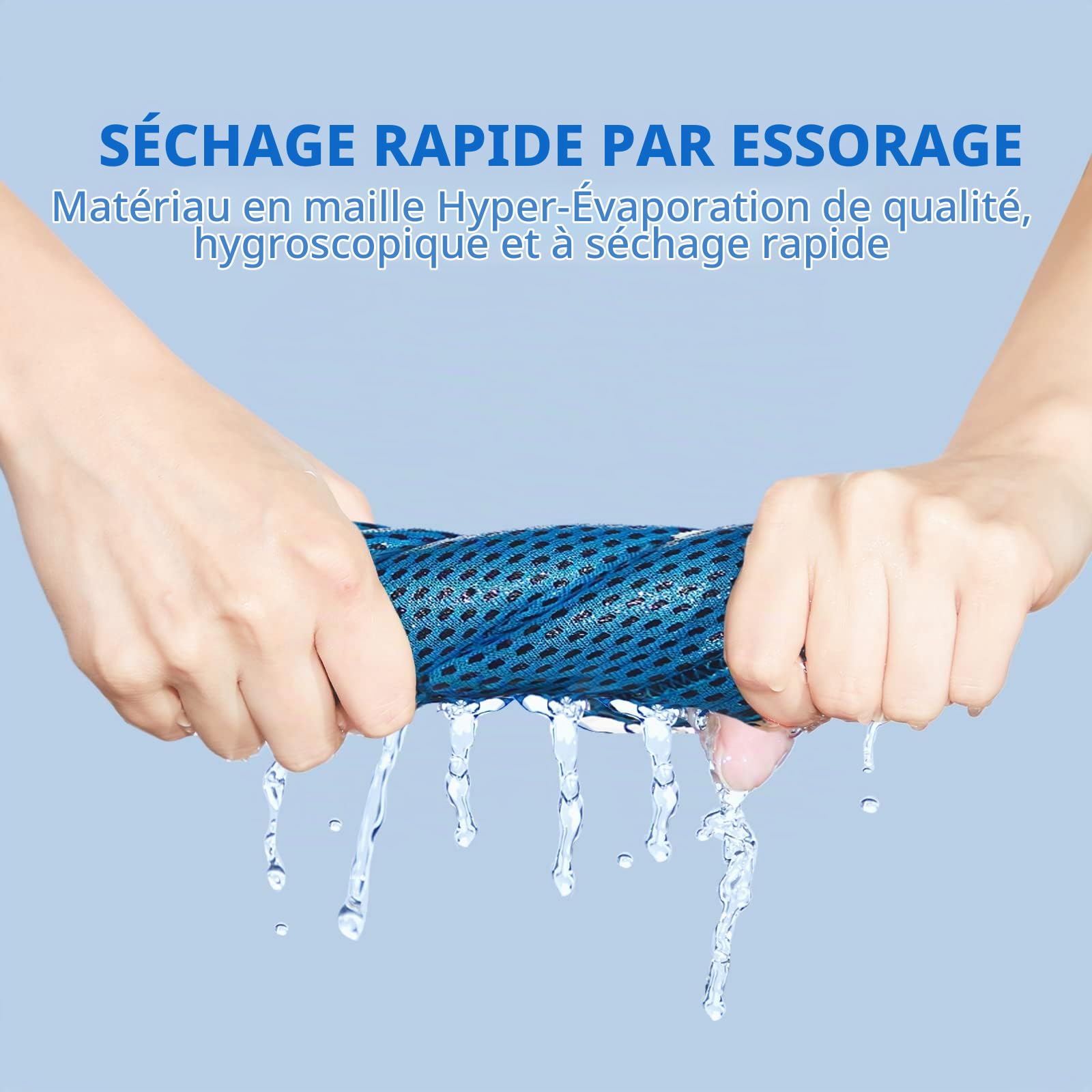 Honoson Lot de 30 serviettes rafraîchissantes en microfibre respirante pour le cou et le visage, pour la gym, le yoga, les voyages, le camping, la course à pied, l'extérieur (multicolore)