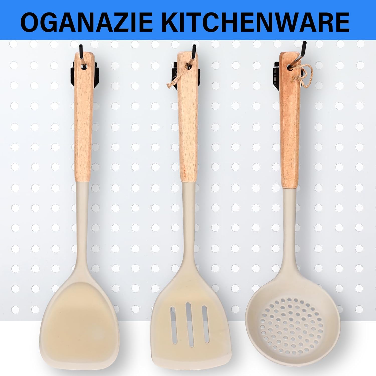 Shimeyao 50 Packs 6 Inch Metal Pegboard Hooks Peg Board Organizer Accessories Holders Stainless Steel Display Hooks Fit to Pegboard Panels for Garage Storage Tools