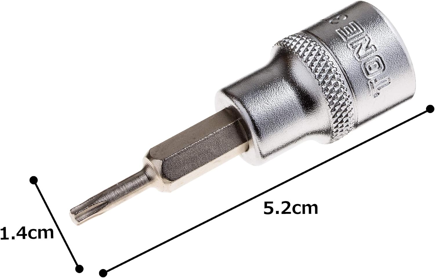 TONE Torx Socket (Heavy Duty) 3TX-T10 3/8" Inch Drive T10
