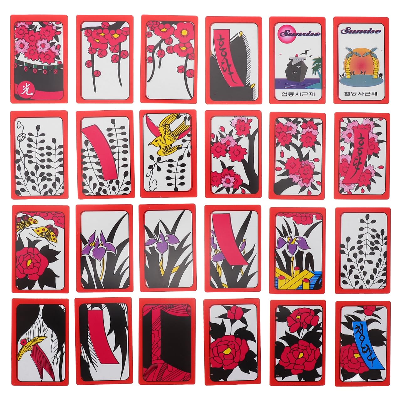 1 set of Board Game Cards Family Party Table Game Cards Paper Poker Card Portable Cards Playing Card Props Party Accessory Gonggi,Gonggi Game Korean Traditional Reflex Challenge Play Game Korean - Image 4
