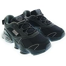 VERSACE JEANS COUTURE Black Mens Chunky Fashion Sneakers-